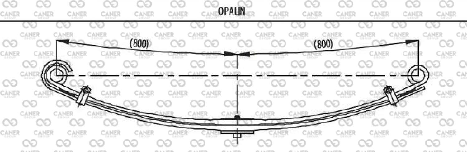 MITSUBISHI POWERBUS PRB. ÖN ANA BURÇLU 80X80-;TY260622-01; 